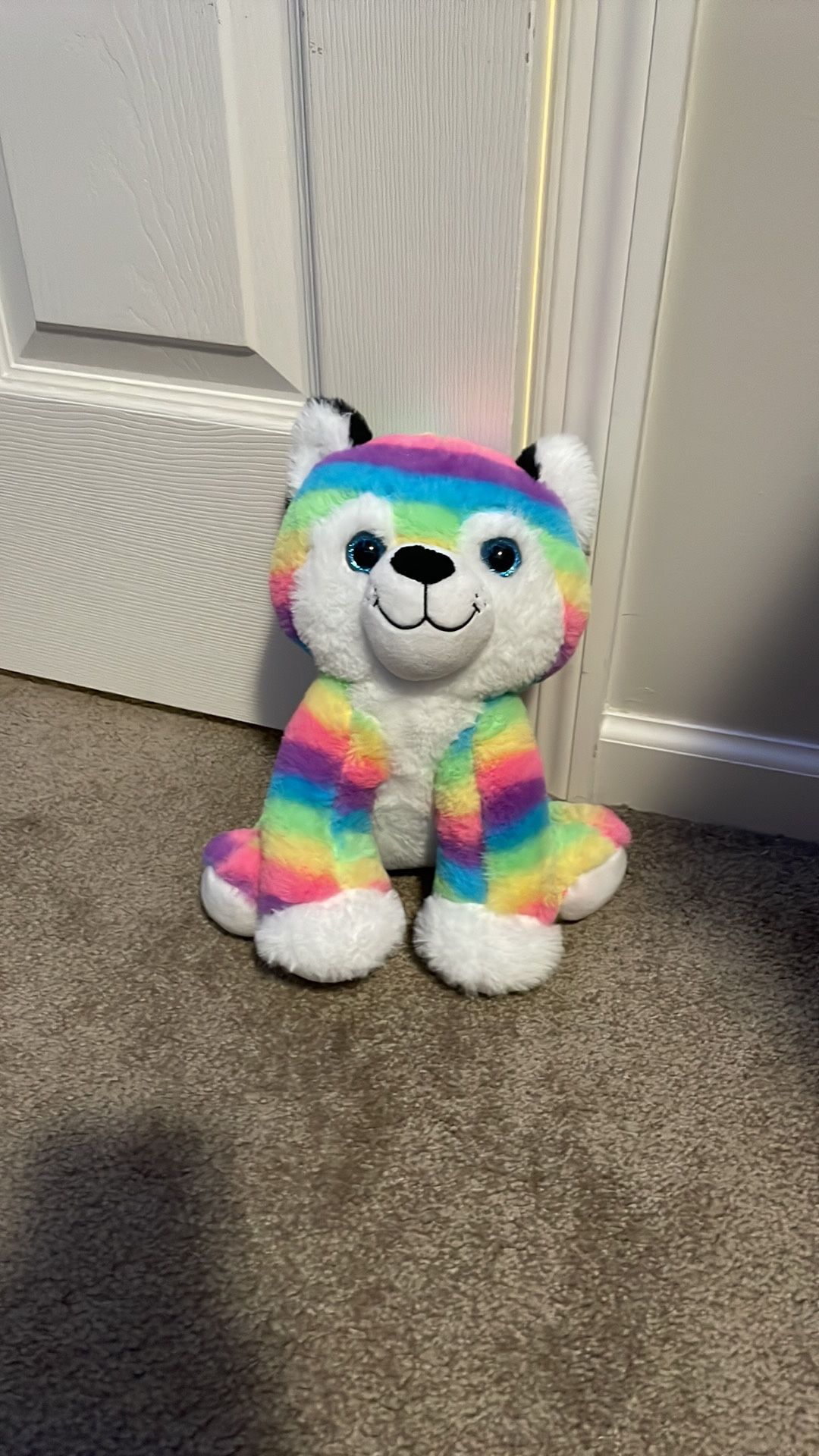 Rainbow Stuffed Animal 