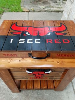 CUSTOM COOLERS!!! BULLS