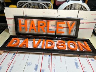 Harley Davidson Sign