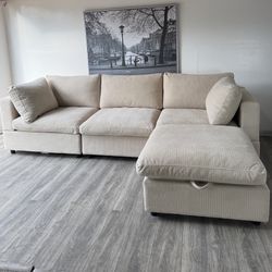 New In Box Sectional Cloud Couch - Free Local Delivery 