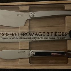 3 Piece Cheese Knife Set