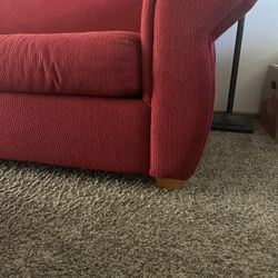 Red Sofa (Pick Up Only)