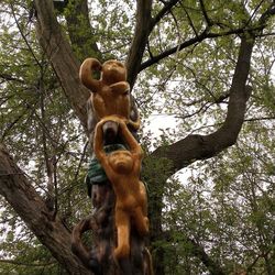 Monkey Tree Candle Holder