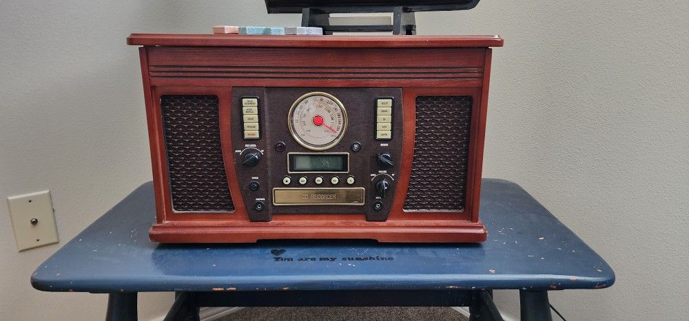 Record Player and Radio