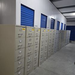 Metal File Cabinet Letter Size With Key $100 Each