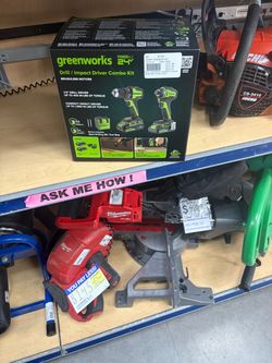 Greenworks drills