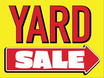 Closed yard sale