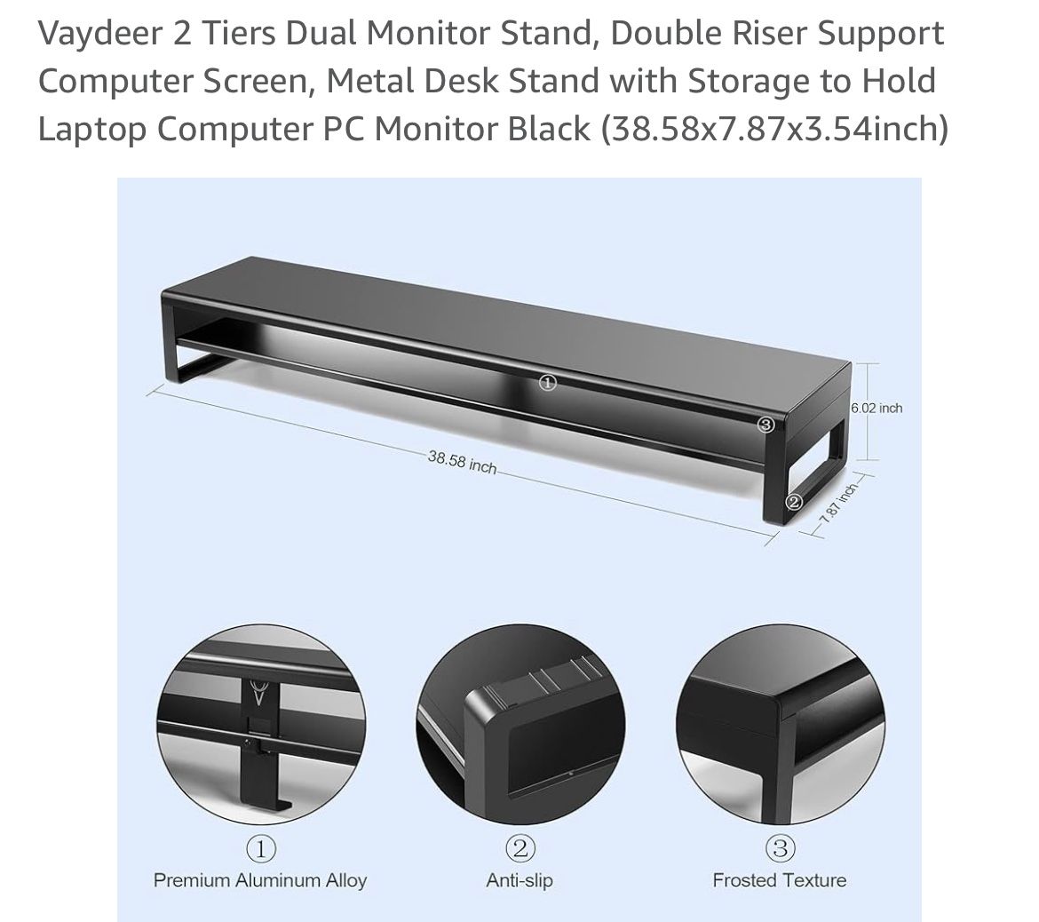 Dual Monitor Stand