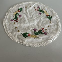 Vintage Holiday Doily