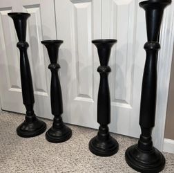 Wooden Candle Sticks/holders