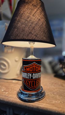 Harley-Davidson Table Lamp – 17" (Great Condition)