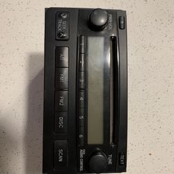 Toyota Celica 2000-2005 Am Fm CD Player Radio Receiver Model: 86120-42090