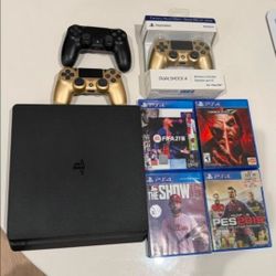 PS 4 + Controllers + Games - take best offer