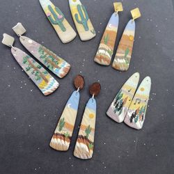 Handmade Clay Jewelry 