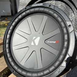 KICKER Subwoofers Speakers COMP R12 4OHM  150$ OBO