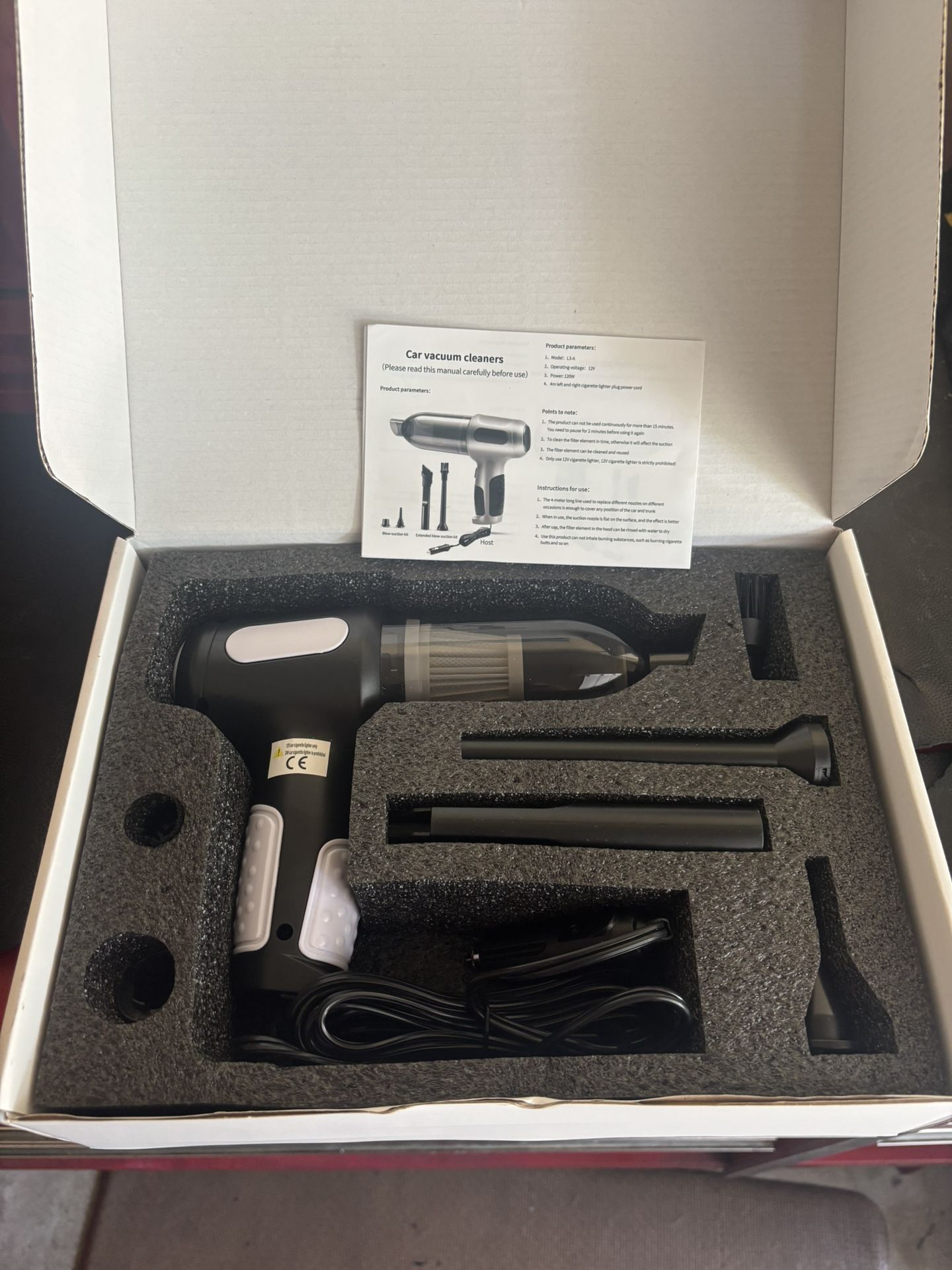  Car Vacuum Cleaner 