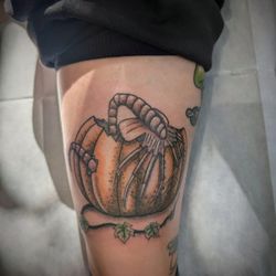 Pumpkin Tattoo 