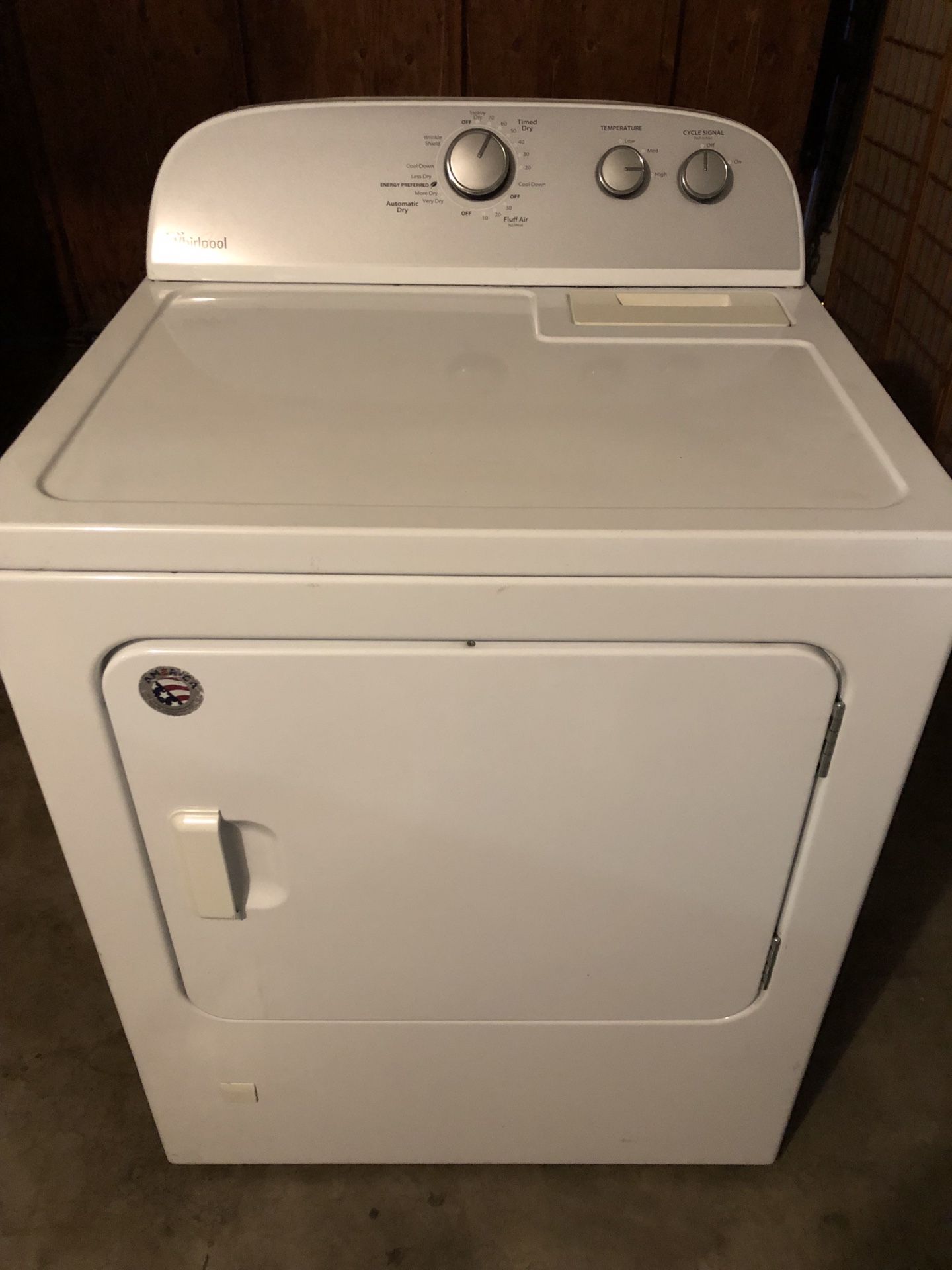 Whirlpool Gas Dryer