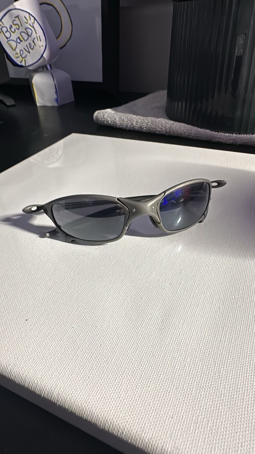 Oakley Ex Metal Juliet Second Generation Plasma Iridium Sunglasses