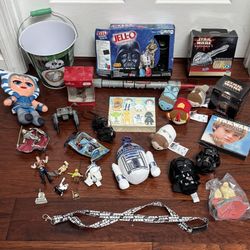 Star Wars Lot Toy Plush Figures etc $20 for All 