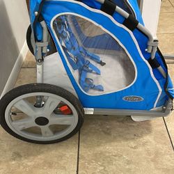 Instep Take 2 Double Bike Trailer Light Blue for Sale in Killeen TX