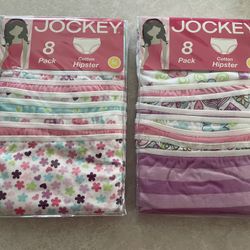 Jockey Girls cotton hipster panties 16 pair for Sale in Rising Sun