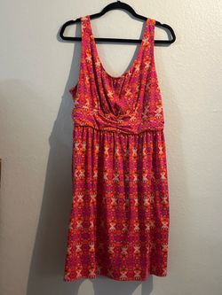 Faded Glory summer dress xxl fits a large
