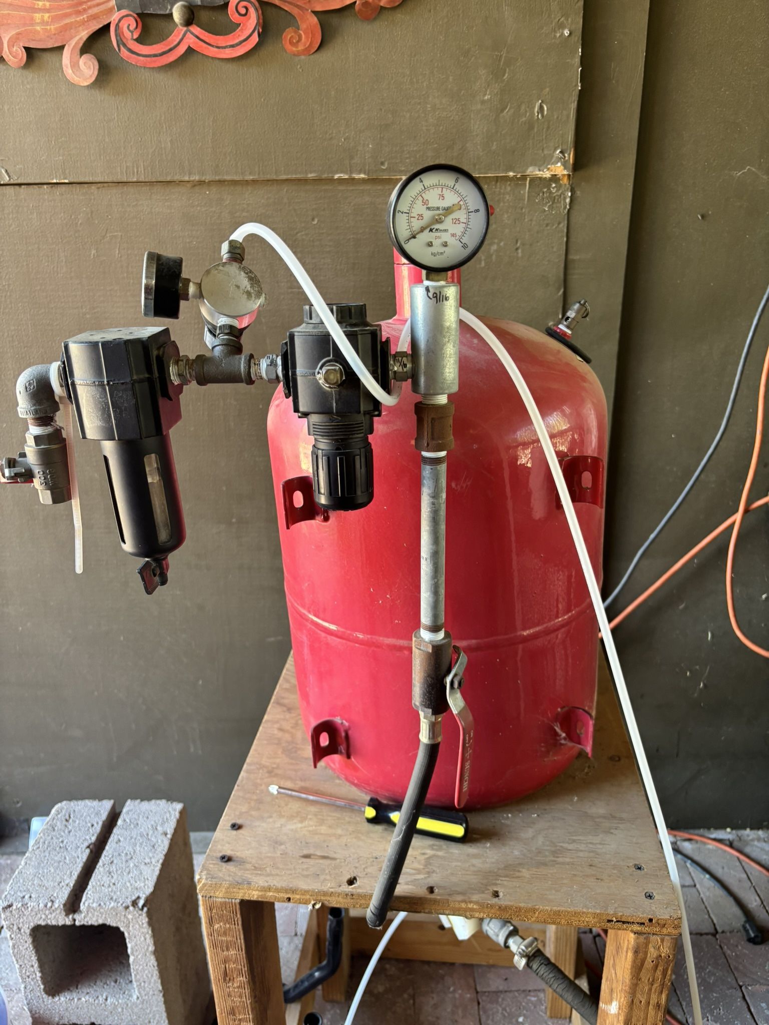 Sandblasting Pot 40lb