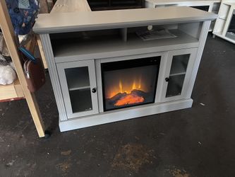 New Tv Stand Electric Fireplace Heat