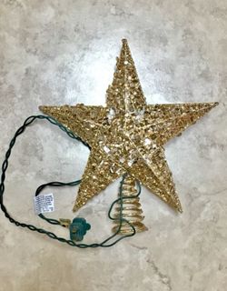 LED Star Christmas Tree Topper