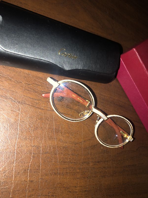 cartier iced glasses