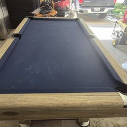 Slate Pool Table & Accessories For Sale