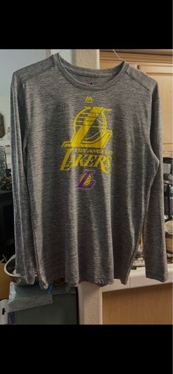 Majestic LA Lakers Long Sleeve Shirt