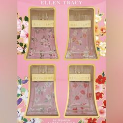 NEW Ellen Tracy Pink Floral Eau de Parfum Collection Gift Set