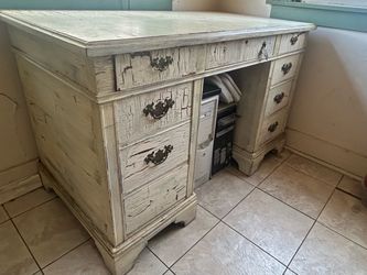 Wood desk