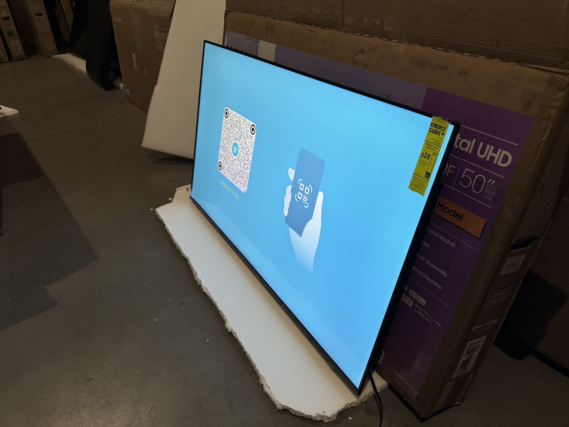 Samsung 50 inch U8000F Series Crystal UHD LED 4K Smart TV (2025)