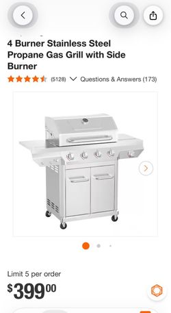 Nexgrill 4 Burner Stainless Steel