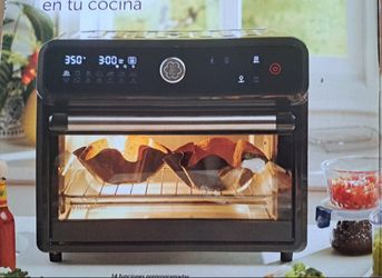 Horno con Freidora de aire, Princess House, Nuevo. 