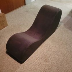 Liberator sensual lounge chair. brown like new never used