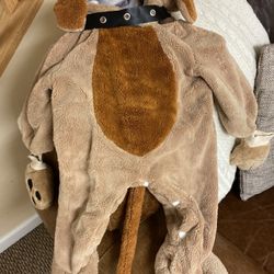 Playful Puppy Halloween Costume Is Size 6-12 Months 