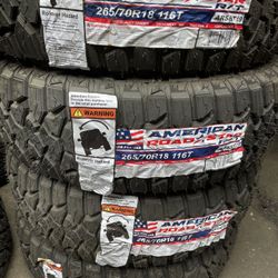 265/70R18 American Roadstar