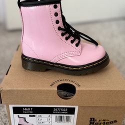 Toddler Dr. Martens Pink Boots Size 7