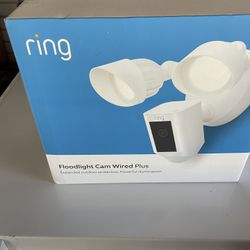Ring Flood Light. Box Never Opened. 
