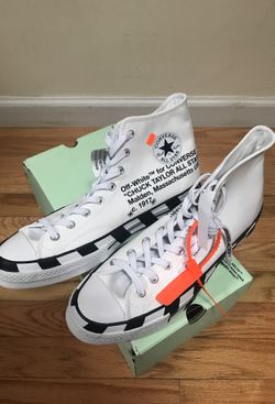 Off-White Converse Size 11.5