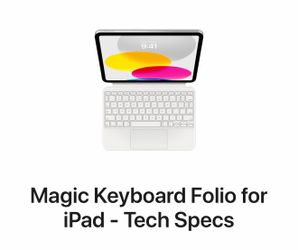 iPad Magic Keyboard folio