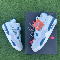 Nike Air Jordan 4 Military Blue Size 11.5