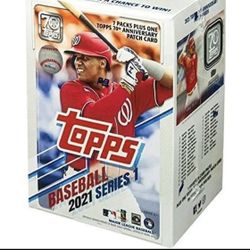 Topps 2021 Series 1 Baseball Blaster Box