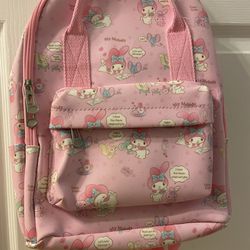My Melody Backpack Pink