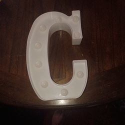 Led Letter Light C