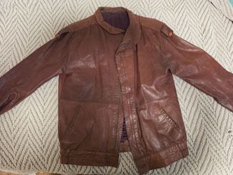 Vintage Battaglia Handmade Italian Leather Jacket from Late 70's to 1981 MUST PICK UP NE PHILLY!